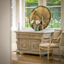 Load image into Gallery viewer, Aged Bronze Round Convex Mirror