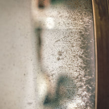 Load image into Gallery viewer, Aged Silver Round Convex Mirror