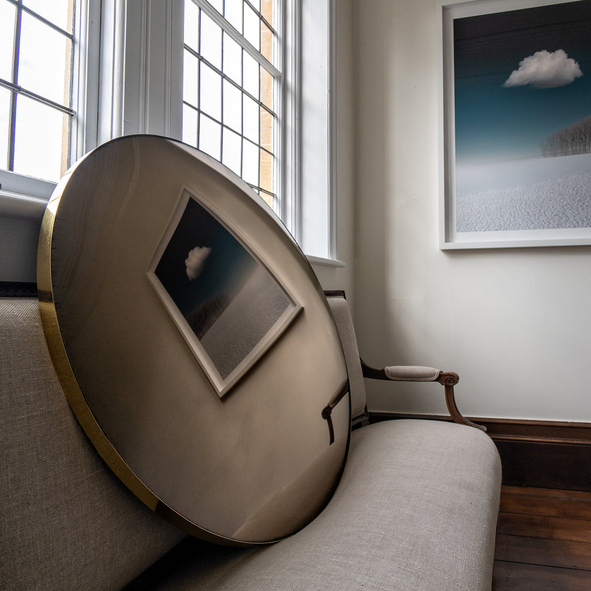 Bronze Round Convex Mirror | Convex Mirrors | Sean Phelan Mirrors